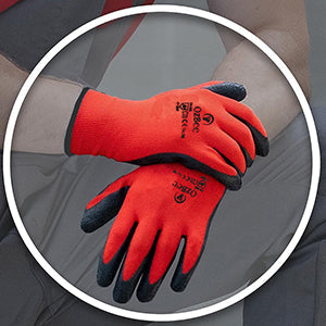 Work Gloves Latex Coated General Purpose Hand Protection Garden Mechanic-4