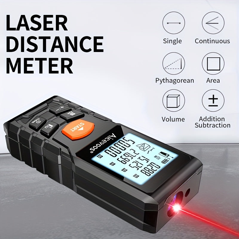 NNETM Laser Distance Meter with 120M Electronic Tool-2