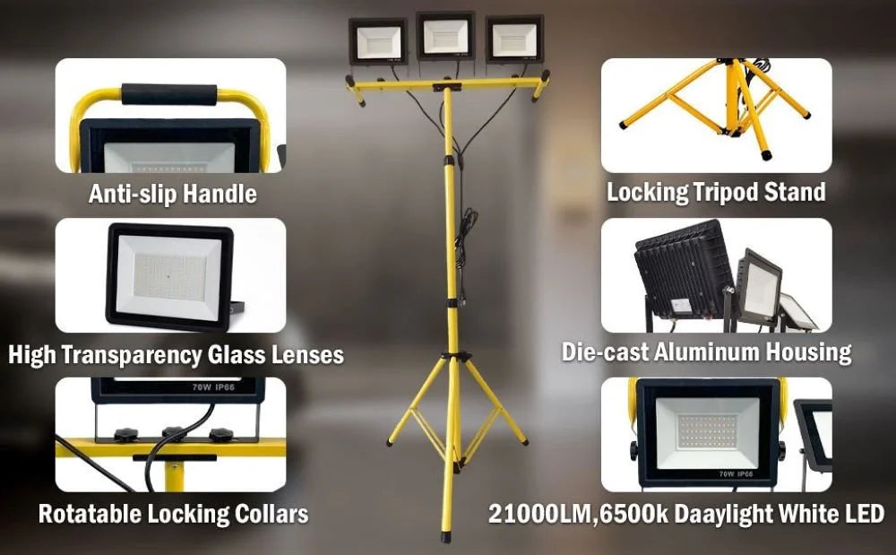 Portable Tripod Work Light-4