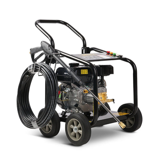 NNEDSZ 4800PSI 20M Petrol High Pressure Cleaner Washer Water Jet Hose Gurney-0