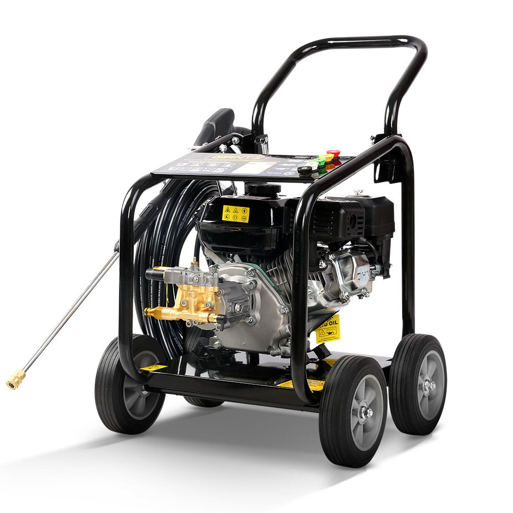 NNEDSZ 4800PSI 20M Petrol High Pressure Cleaner Washer Water Jet Hose Gurney-2