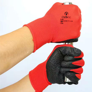 Work Gloves Latex Coated General Purpose Hand Protection Garden Mechanic-1