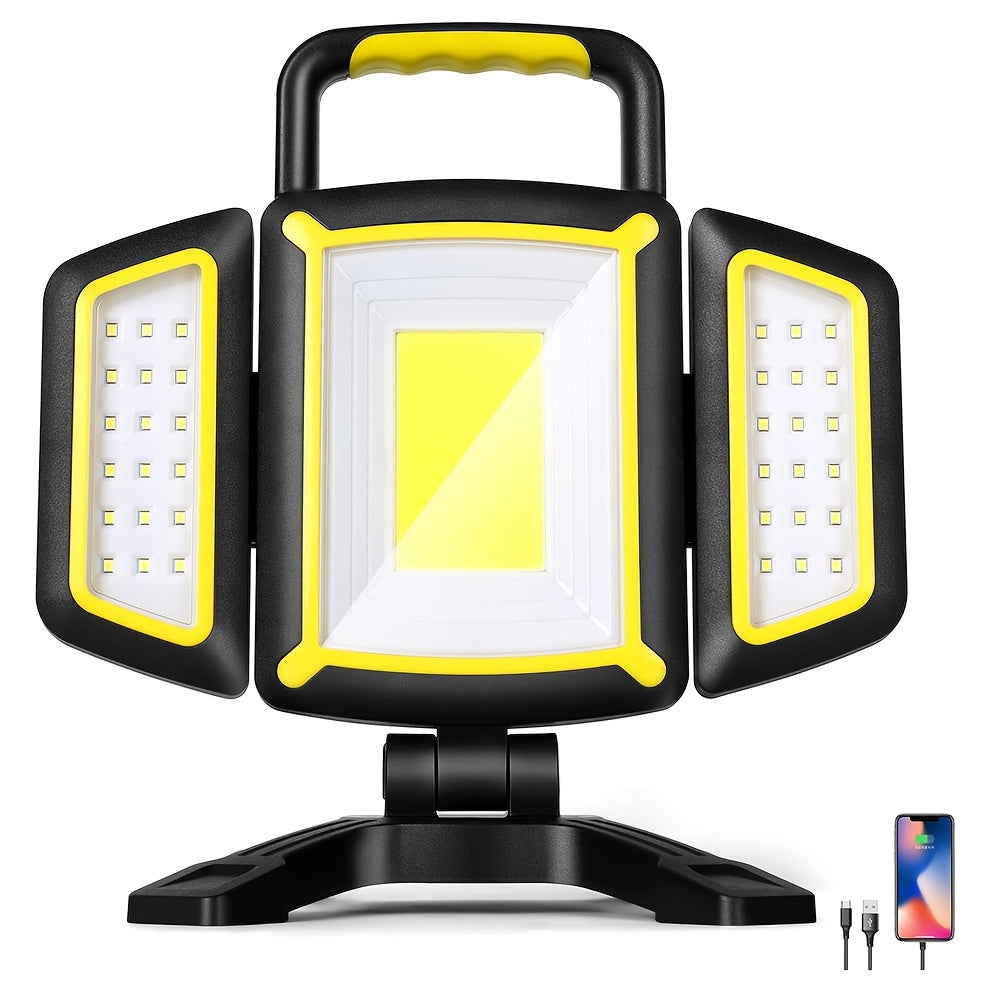 Magnetic Portable LED Work Light Rechargeable-0