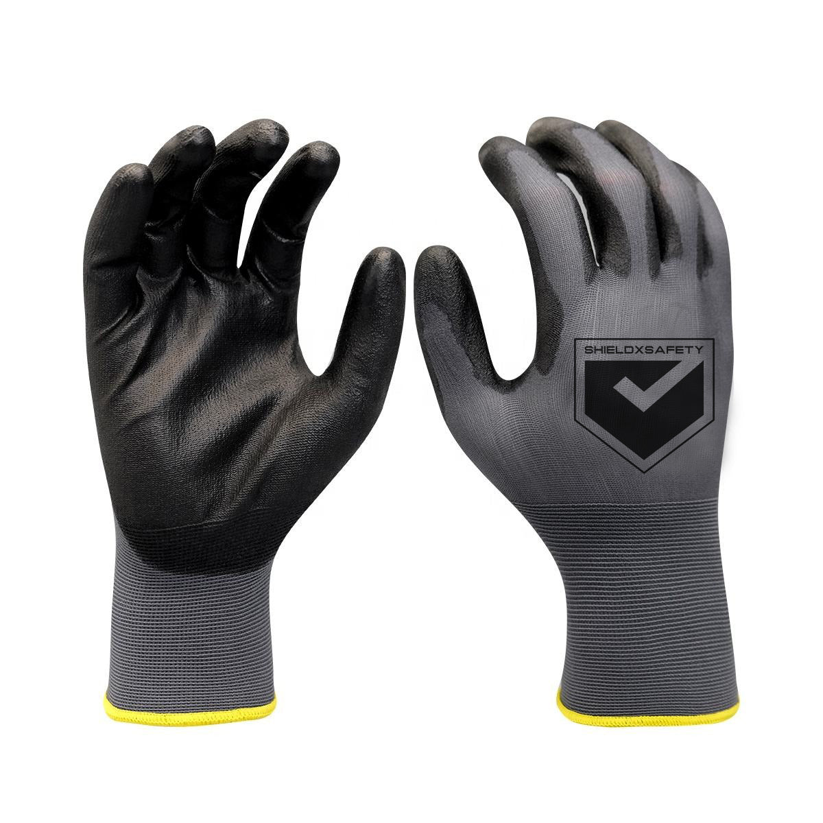 Work Gloves PU Coated General Purpose Hand Protection Garden Mechanic-0
