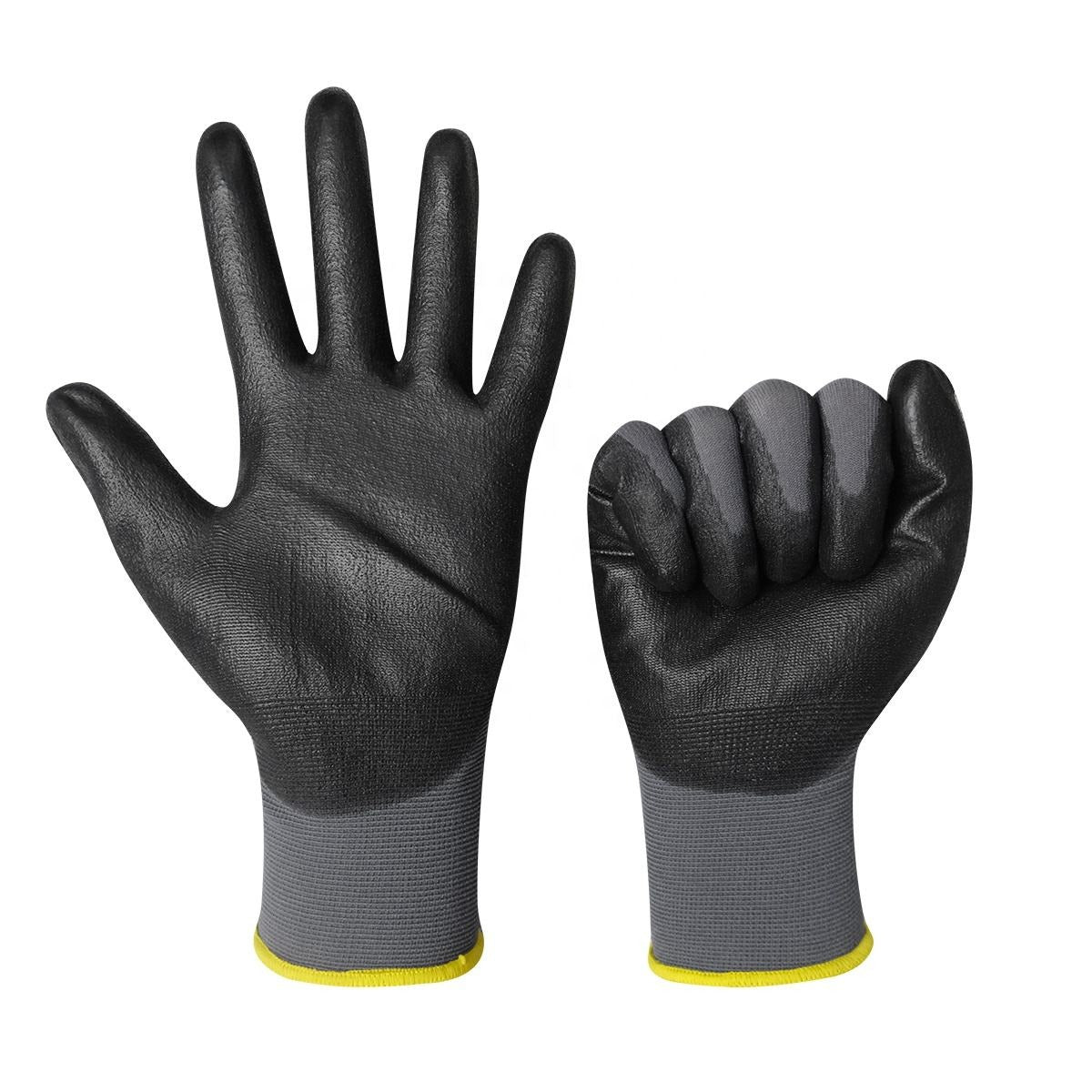 Work Gloves PU Coated General Purpose Hand Protection Garden Mechanic-1